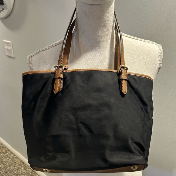{Michael Kors} black jet set nylon pocket tote - Picture 2 of 7